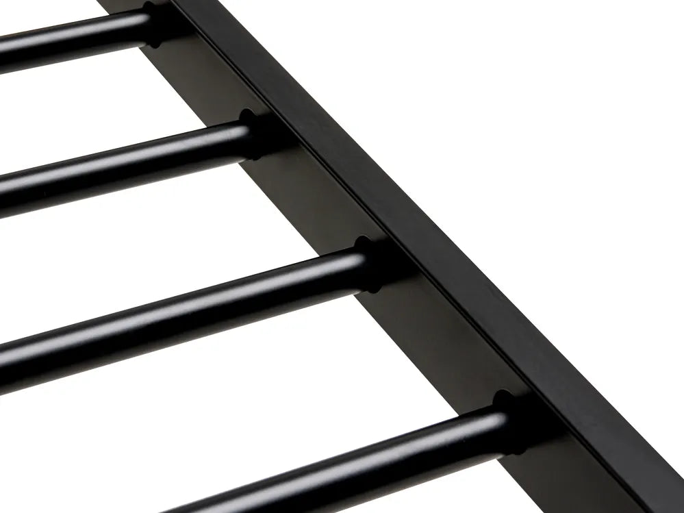 Bunk Bed Metal Austino 90 x 200 cm (EU Single) Black