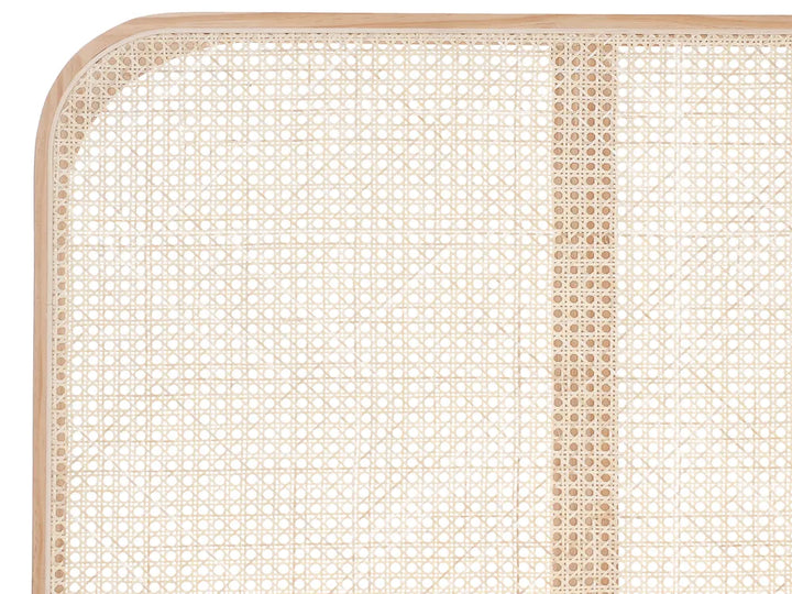 Bed Pine Wood 160 x 200 cm (EU King Size) Light Brown Lyra