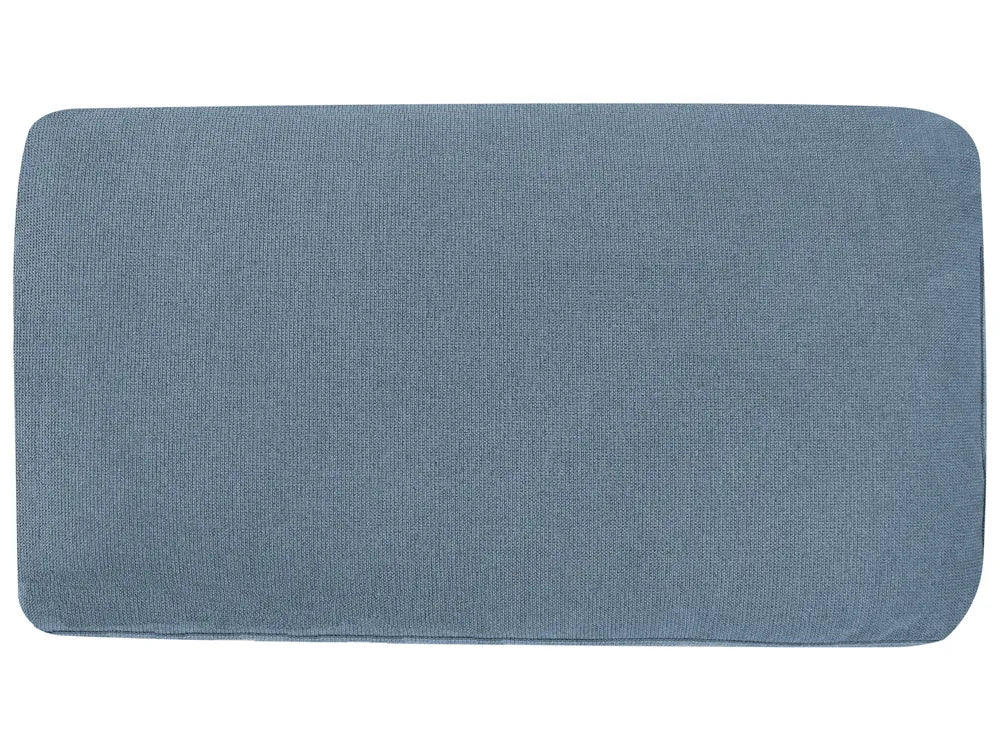 Right-Hand Chaise Lounge Fabric Blue Lorwell