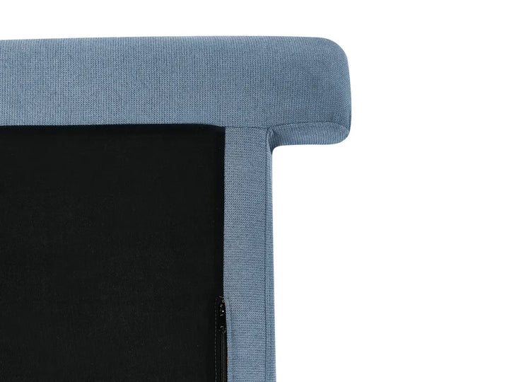 Right-Hand Chaise Lounge Fabric Blue Lorwell