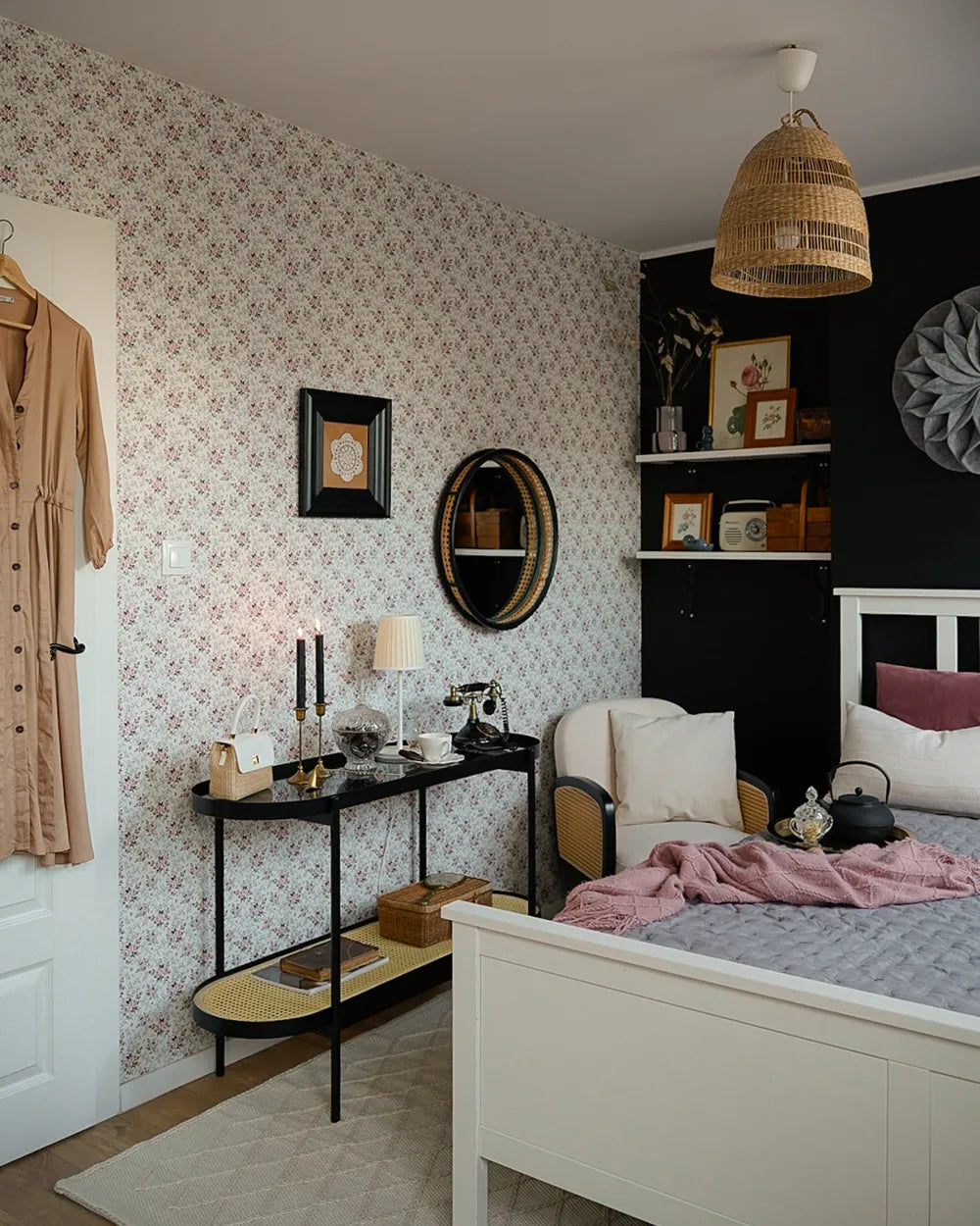 Console Table Black Stable and Durable Construction Prello