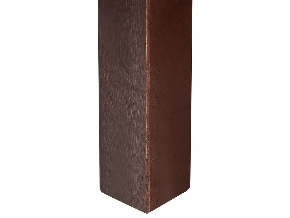 Bed Pine Wood 160 x 200 cm (EU King Size) Dark Brown Marie