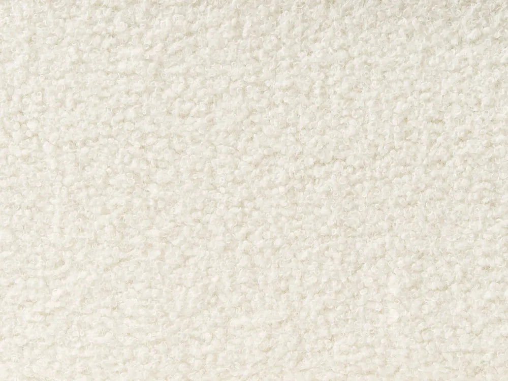 Kids Bed Cloud Boucle Deviana 90 x 200 cm (EU Single) Off-White