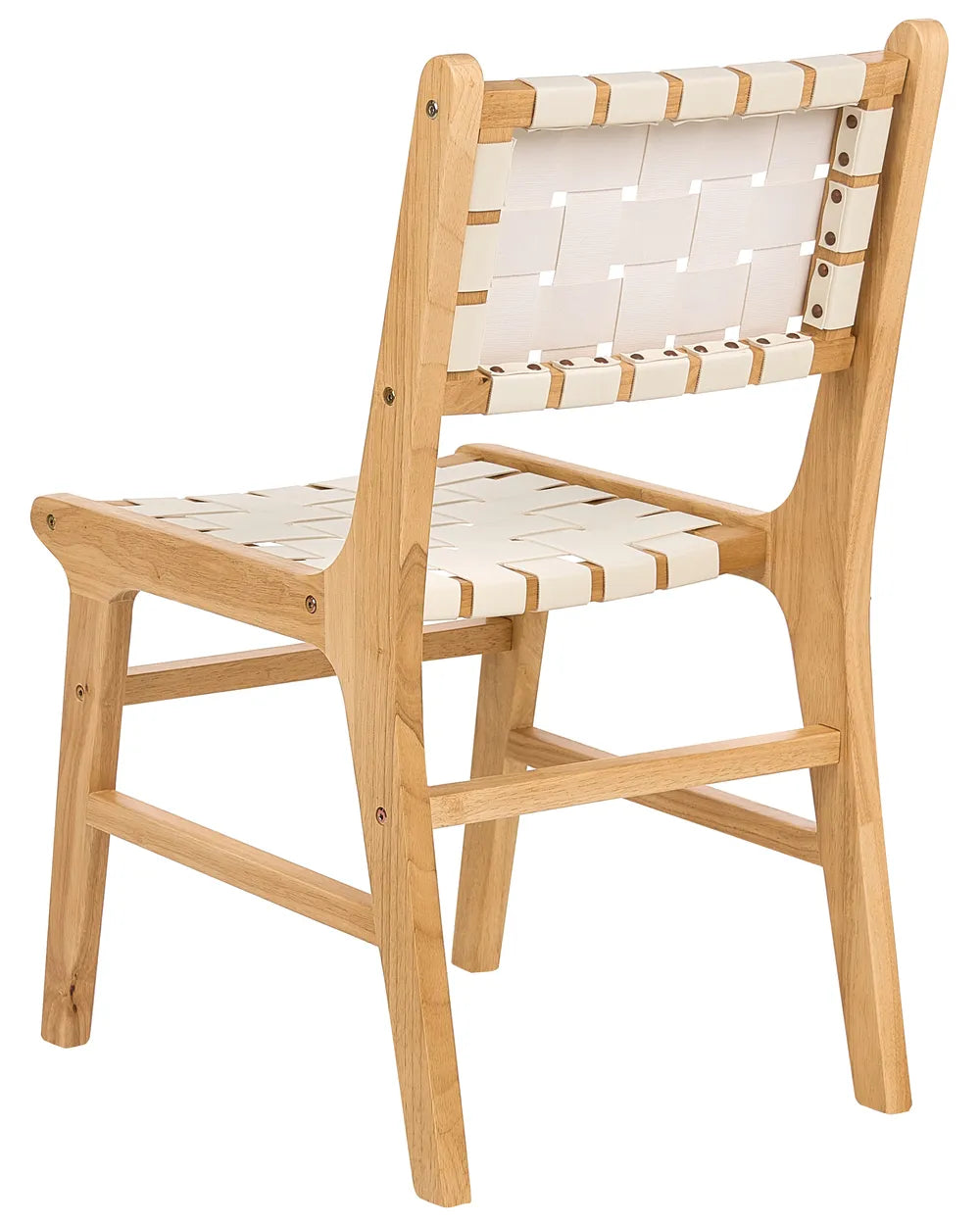 Set of 2 Dining Chairs Wood Light Brown Drake