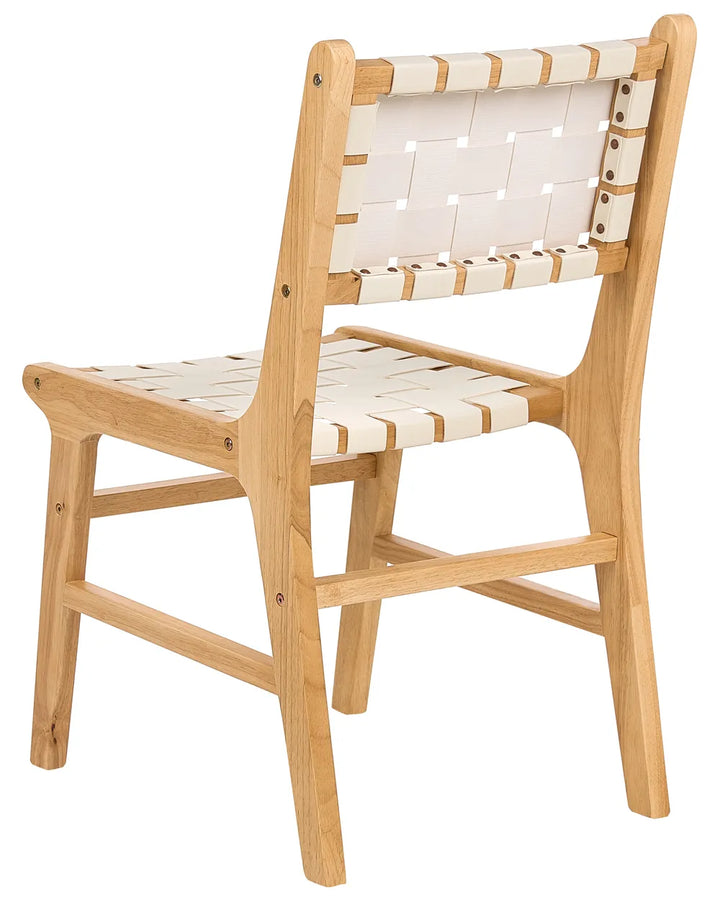 Set of 2 Dining Chairs Wood Light Brown Drake