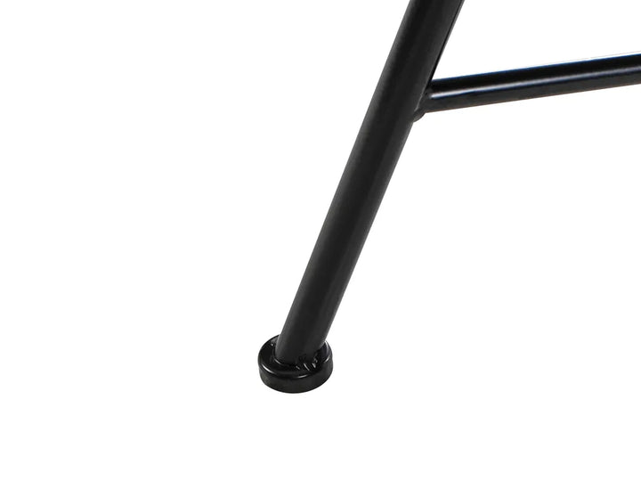 Bistro Set Folding Metal Black Jere