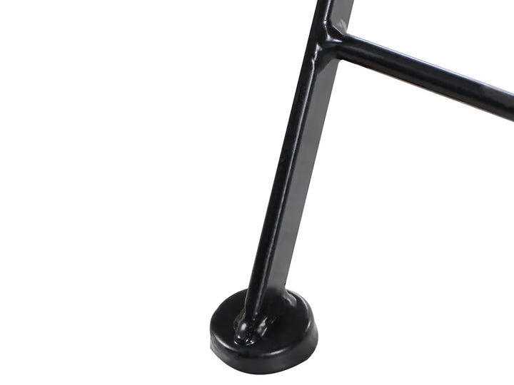 Bistro Set Folding Metal Black Pave