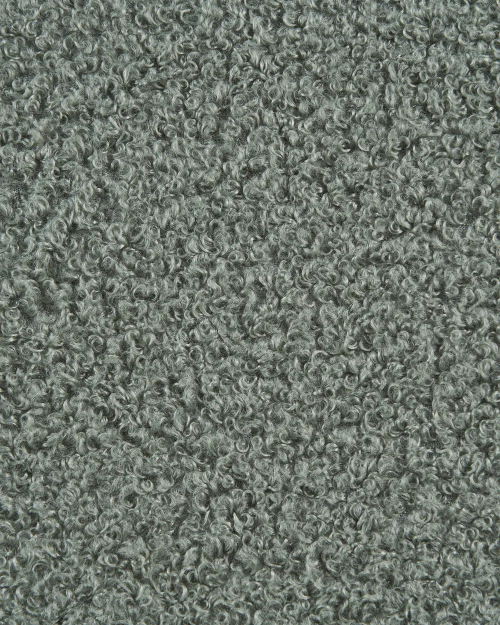 Set of 2 Chairs Boucle Light Green Uly