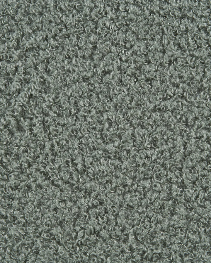 Set of 2 Chairs Boucle Light Green Uly