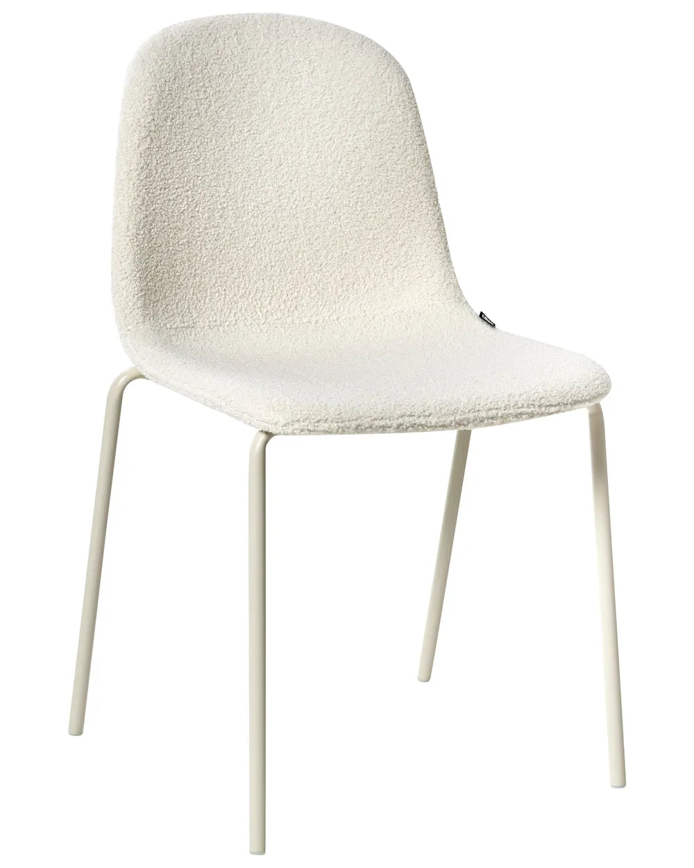 Set of 2 Conference Chairs Boucle Off-White Zara
