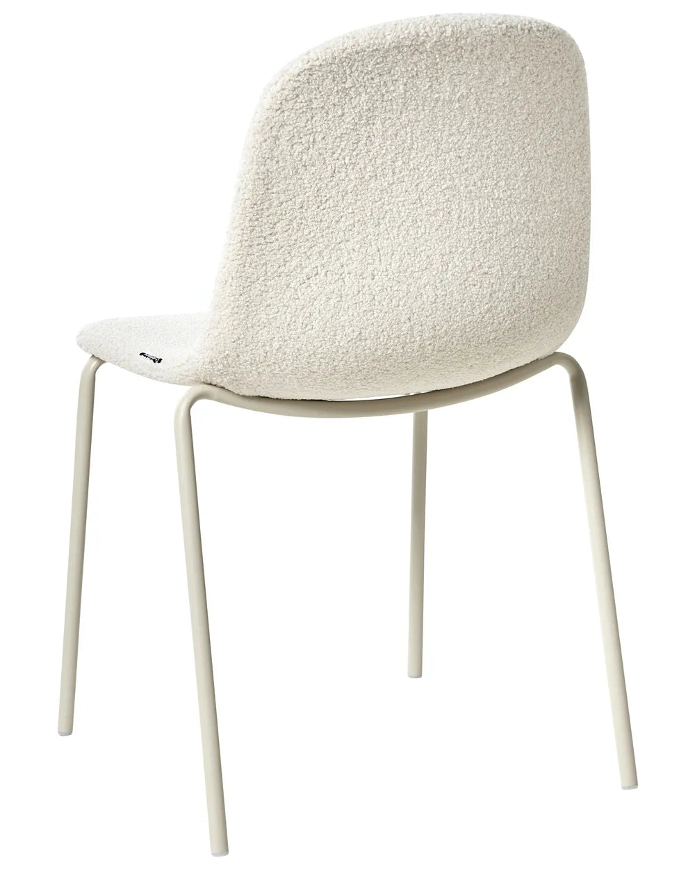 Set of 2 Conference Chairs Boucle Off-White Zara