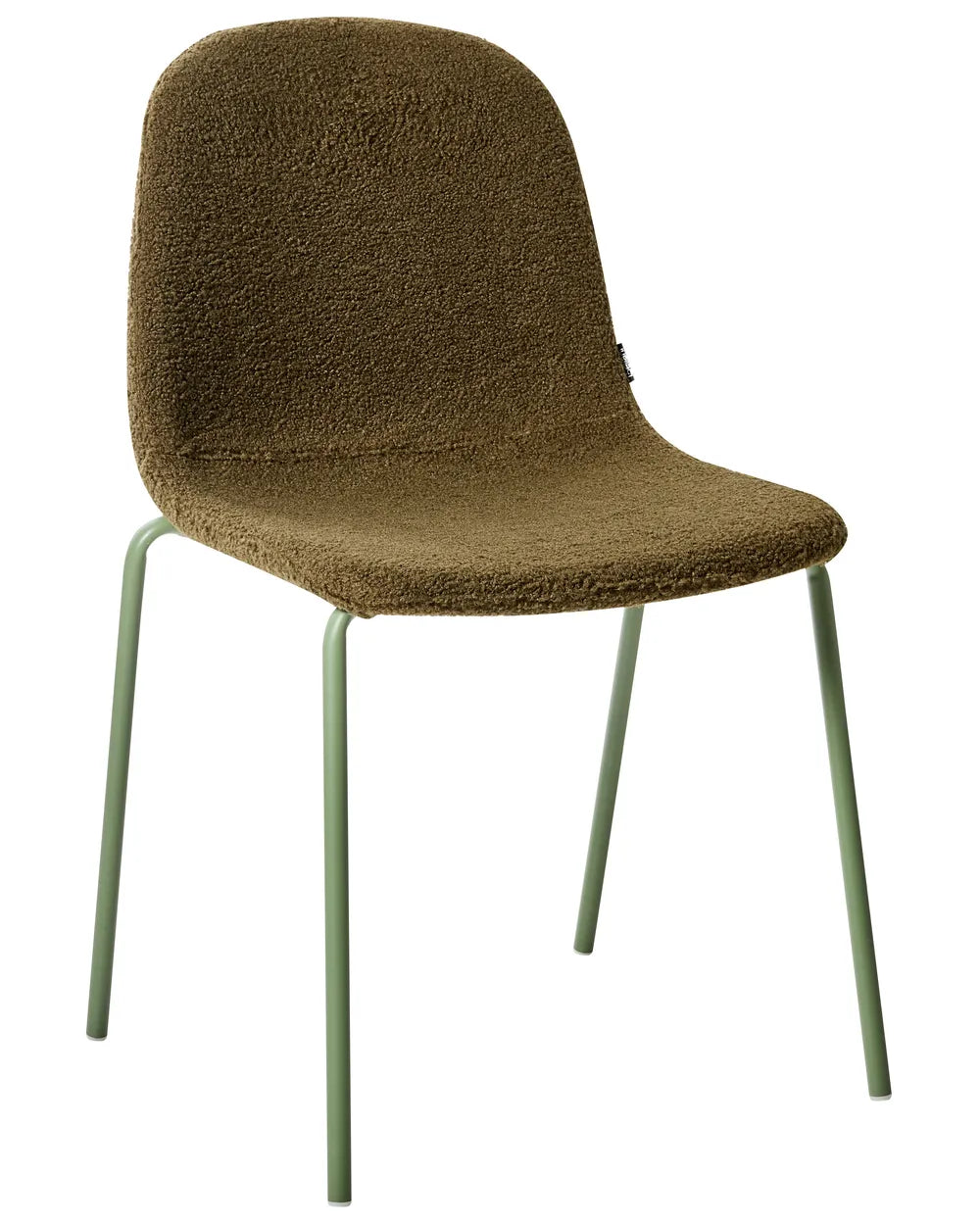 Set of 2 Conference Chairs Boucle Green Zara