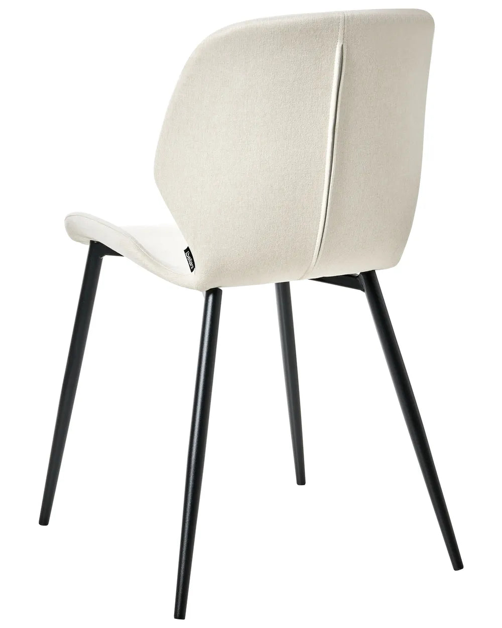 Set of 2 Conference Chairs Fabric Light Beige Paul