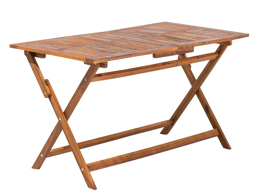 Cento Garden Dining Table  140 cm 75 cm Acacia Wood Brown