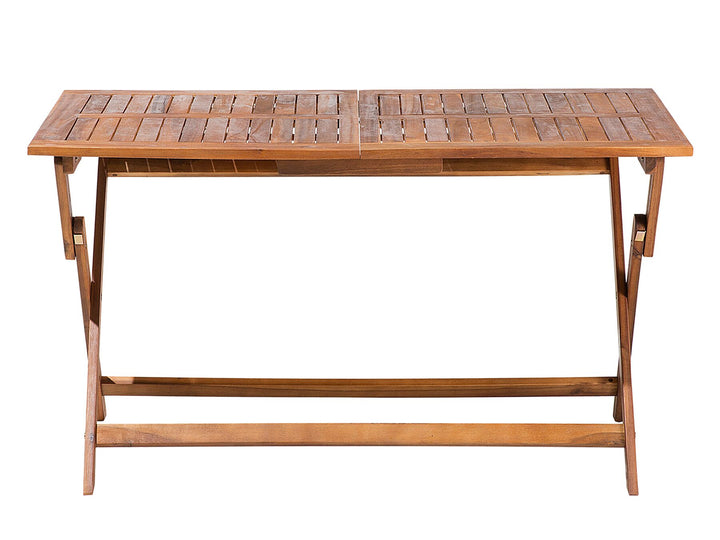 Cento Garden Dining Table  140 cm 75 cm Acacia Wood Brown