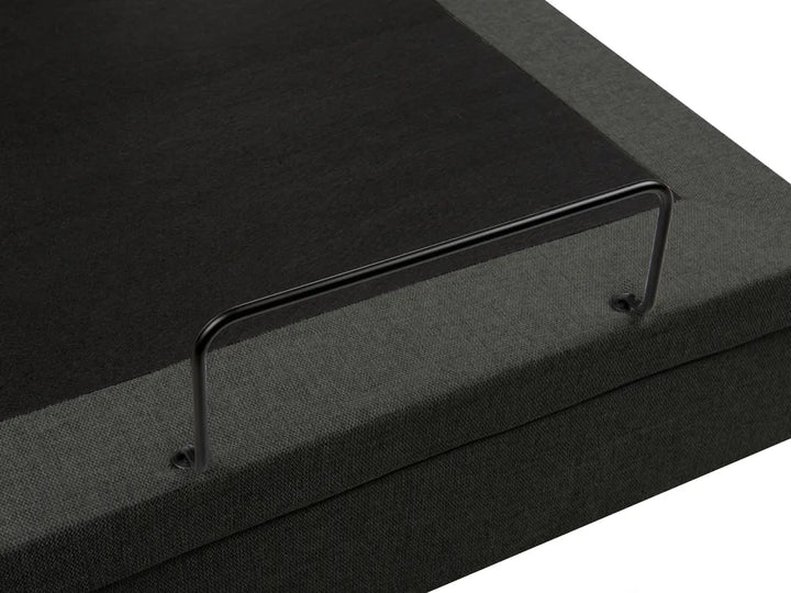 Adjustable Bed without Headboard Fabric 180 x 200 cm (EU Super King) Dark Grey Antioch