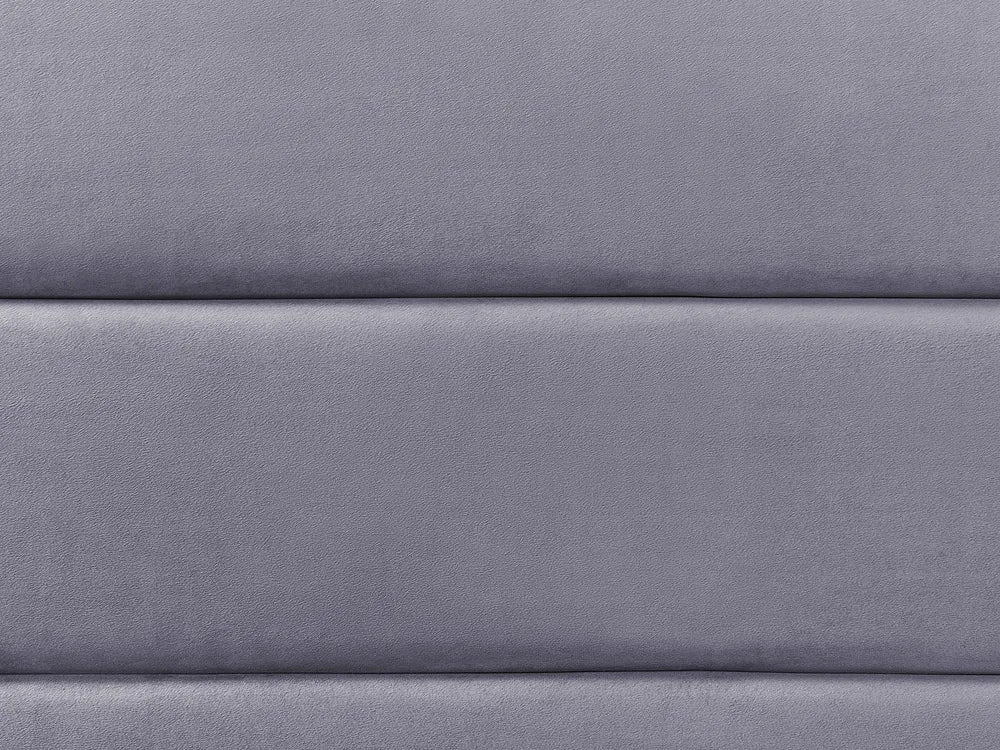 Ottoman Bed Velvet 180 x 200 cm (EU Super King) Dark Grey Deilyn