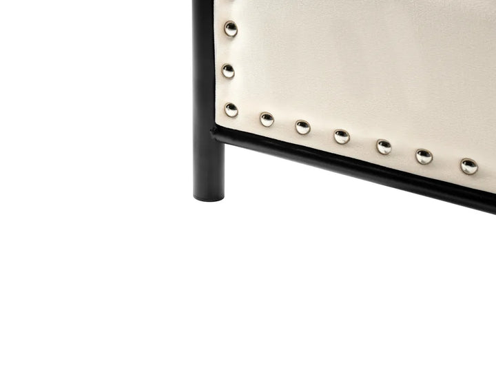 Bed Metal 180 x 200 cm Black Dalina