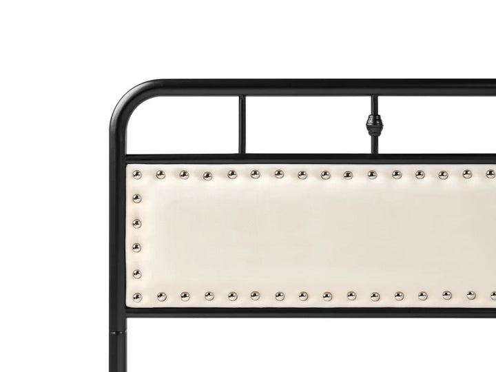 Bed Metal 180 x 200 cm Black Dalina