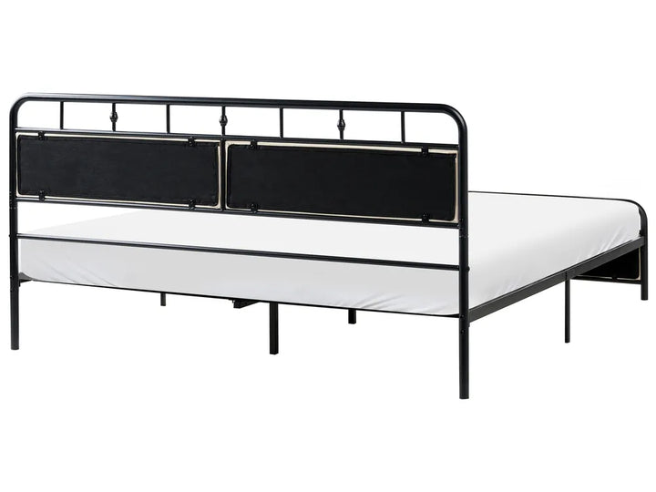 Bed Metal 180 x 200 cm Black Dalina