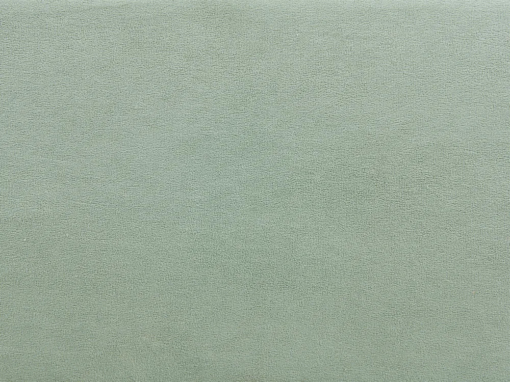Ottoman Bed Velvet 180 x 200 cm (EU Super King) Mint Green Tagen