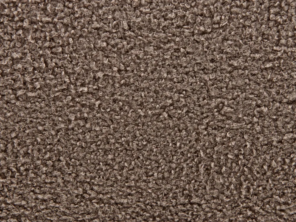 Bed Boucle 180 x 200 cm (EU Super King) Brown Tagen