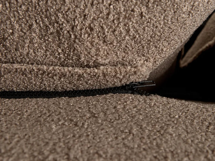 Bed Boucle 180 x 200 cm (EU Super King) Brown Tagen