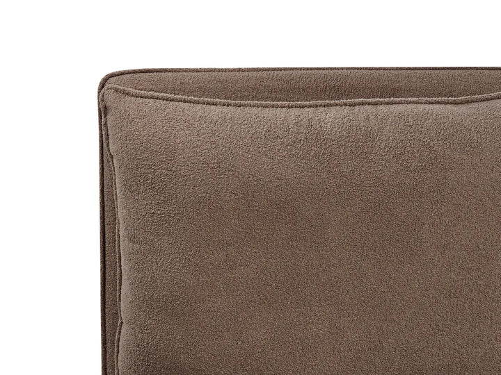 Bed Boucle 180 x 200 cm (EU Super King) Brown Tagen