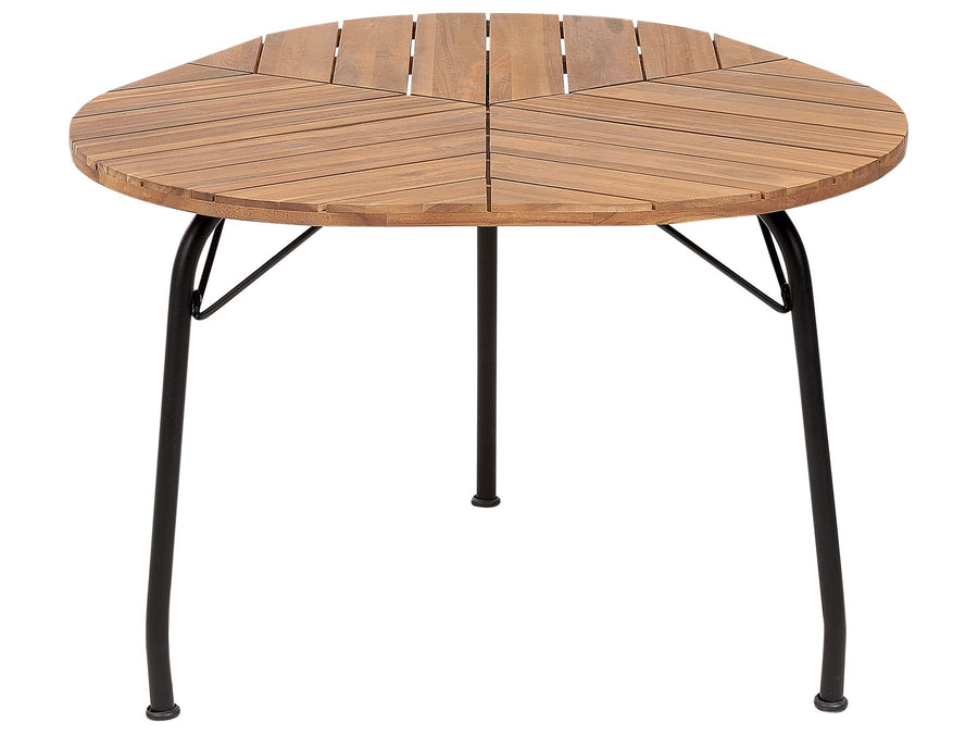 Varenna Garden Dining Table 106 cm 103 cm Acacia Wood Brown