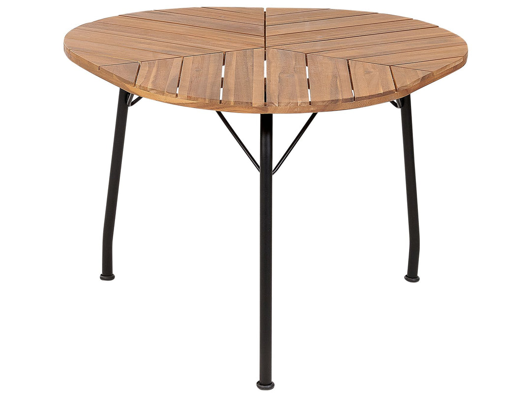 Varenna Garden Dining Table 106 cm 103 cm Acacia Wood Brown