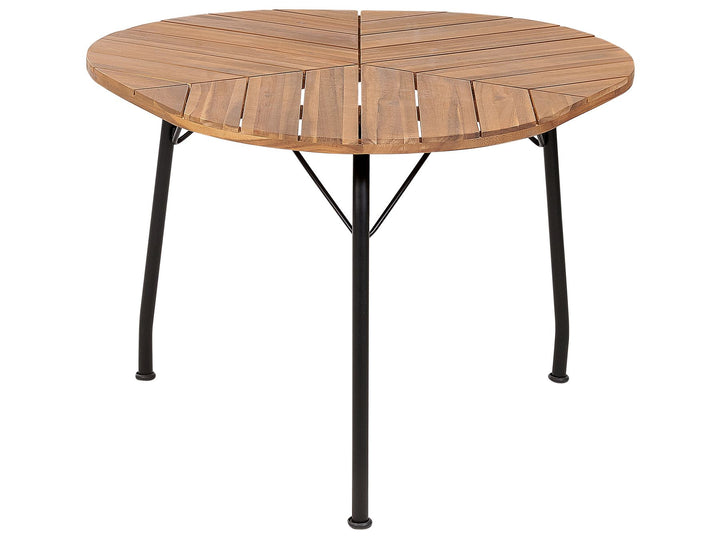 Varenna Garden Dining Table 106 cm 103 cm Acacia Wood Brown