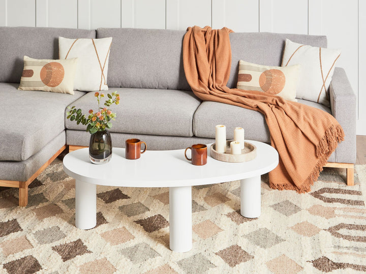 Coffee Table White AUBURN