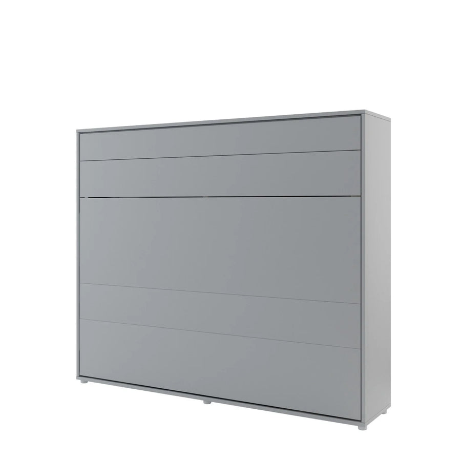 Serrano Horizontal Wall Bed Concept 160cm Grey Matt BC-14