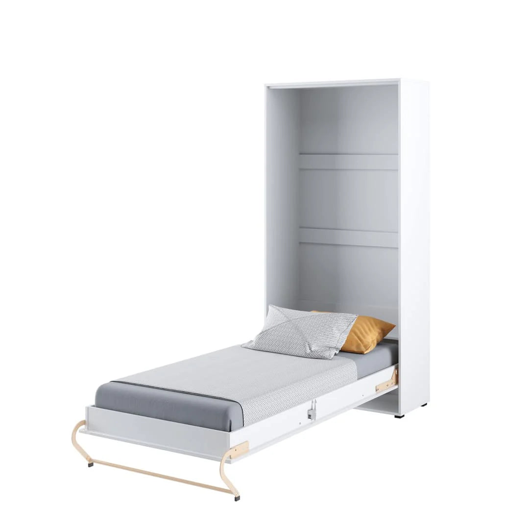 Ambrey Vertical Wall Bed Concept 90cm White Matt CP-03