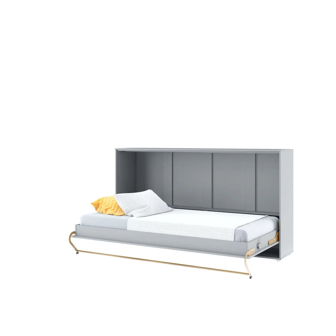 Gillam Horizontal Wall Bed Concept 90cm with Over Bed Unit Grey Matt CP-06