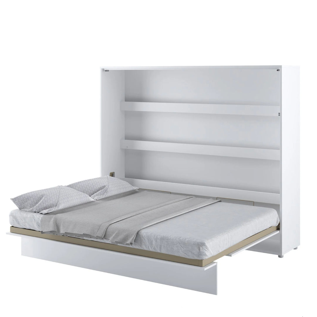 Serrano Horizontal Wall Bed Concept 160cm White Matt BC-14