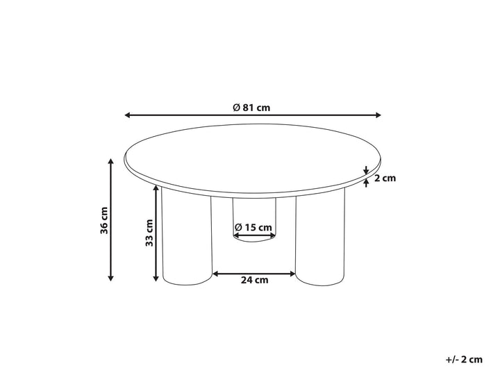 Cristyle Acacia Wood Coffee Table Light