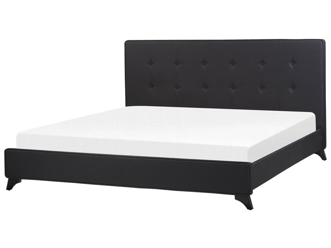 Ambassador Fabric EU Super King Bed Black