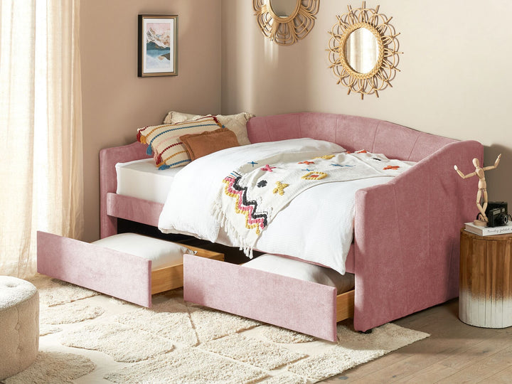 Vittel Fabric EU Single Daybed Pink