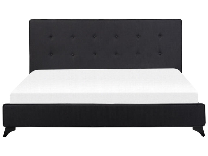 Ambassador Fabric EU Super King Bed Black