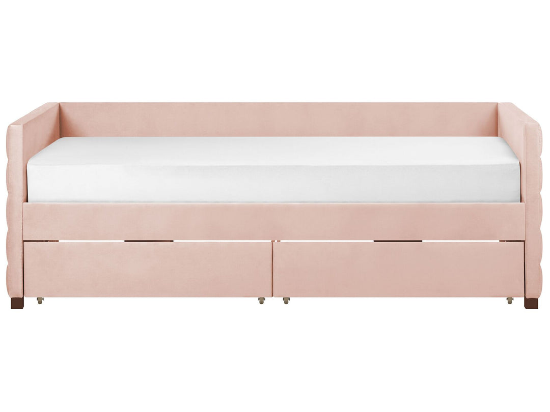 Marray Velvet EU Single Daybed Pink