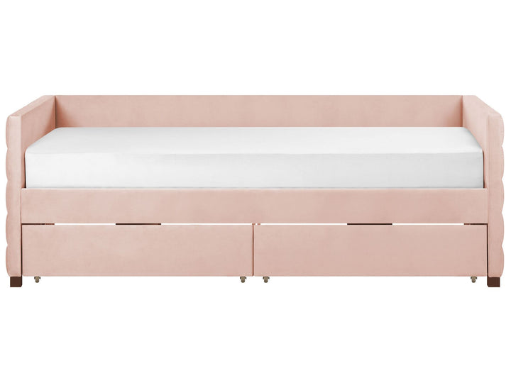 Marray Velvet EU Single Daybed Pink