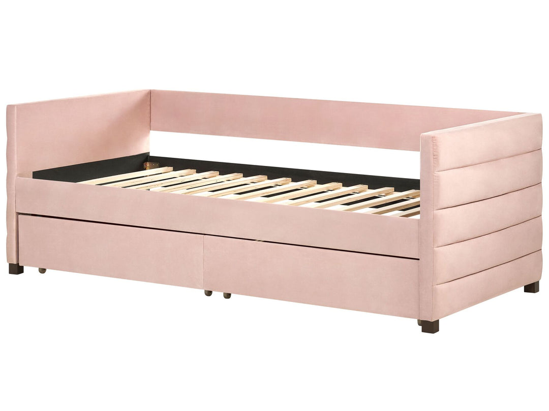 Marray Velvet EU Single Daybed Pink