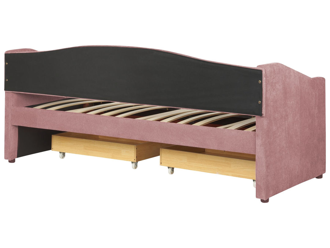 Vittel Fabric EU Single Daybed Pink