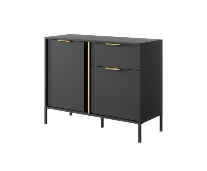 Sideboard Cabinet 103cm Anthracite Lars