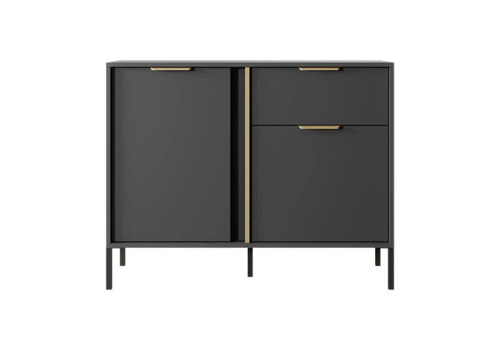 Sideboard Cabinet 103cm Anthracite Lars