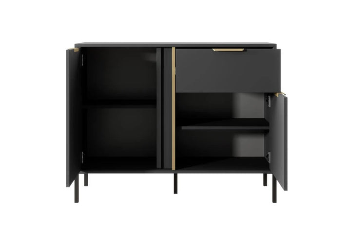 Sideboard Cabinet 103cm Anthracite Lars