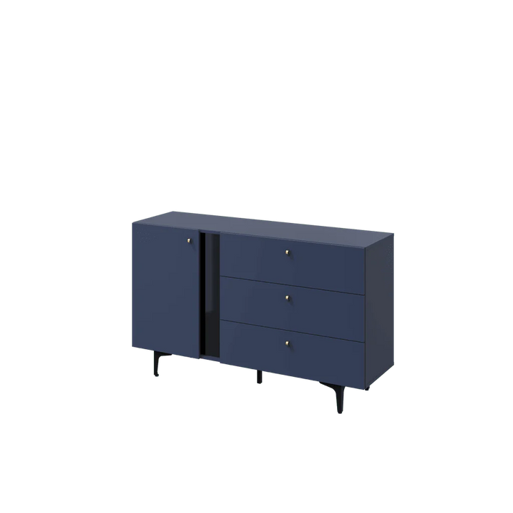 Sideboard Cabinet 138cm Navy Milano