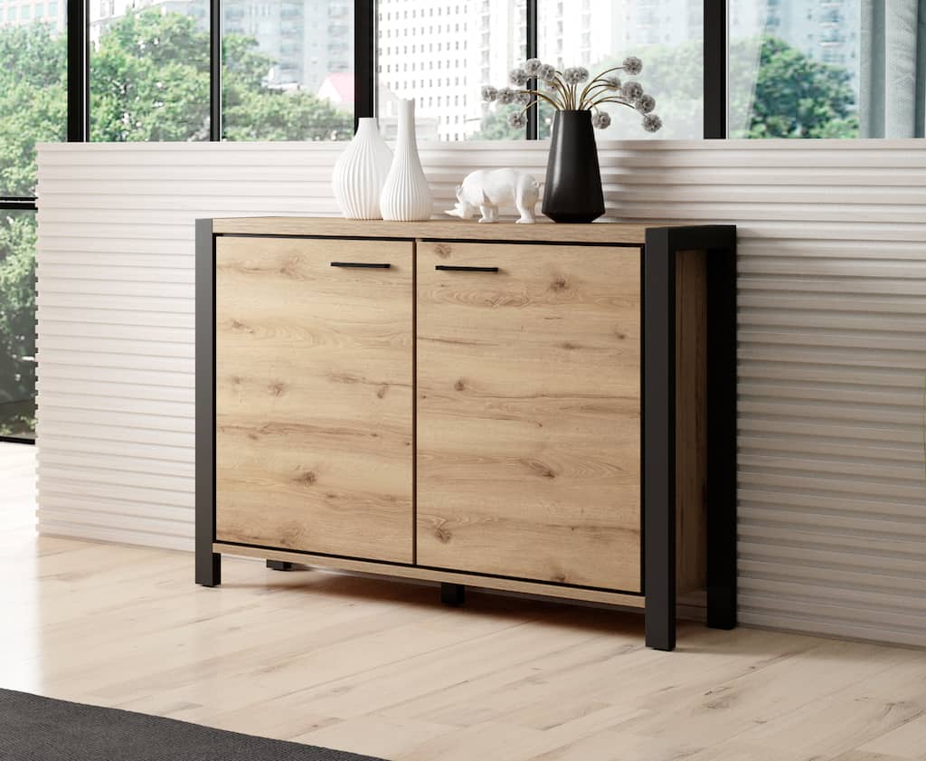 Sideboard Cabinet 112cm Oak Taurus Aktiv 45