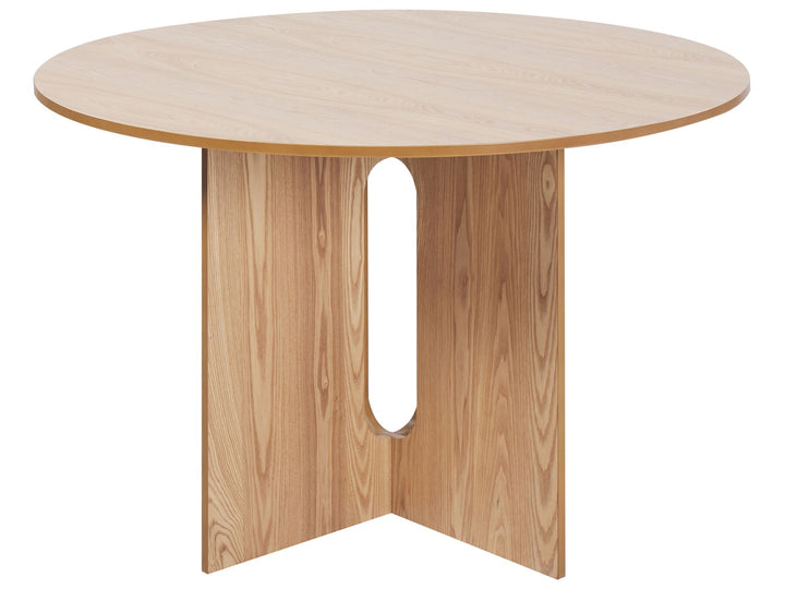 Round Dining Table ⌀ 120 cm Light Wood Corail